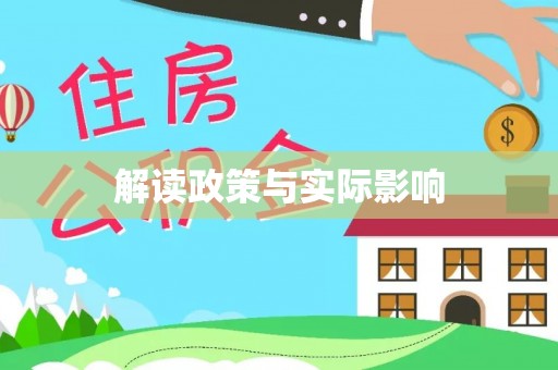 茄子河解读政策与实际影响