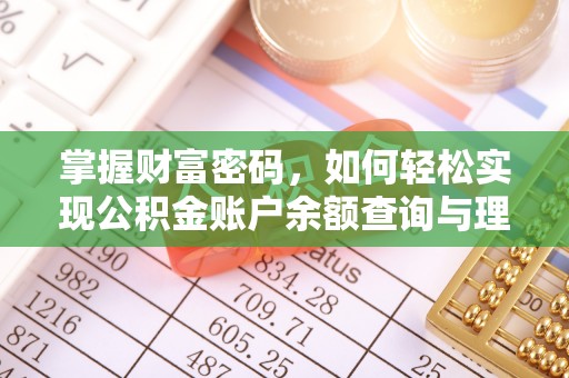 茄子河掌握财富密码，如何轻松实现公积金账户余额查询与理财规划