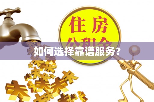 茄子河如何选择靠谱服务？