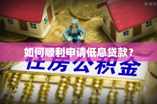 茄子河如何顺利申请低息贷款？