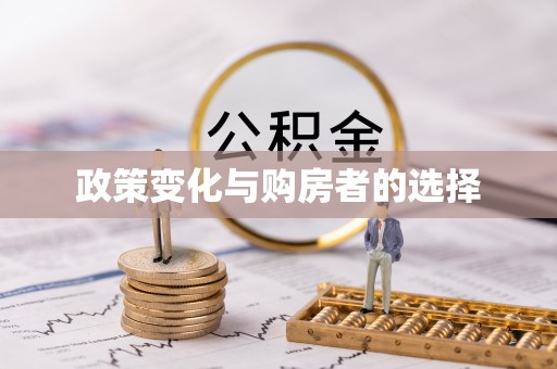 茄子河政策变化与购房者的选择