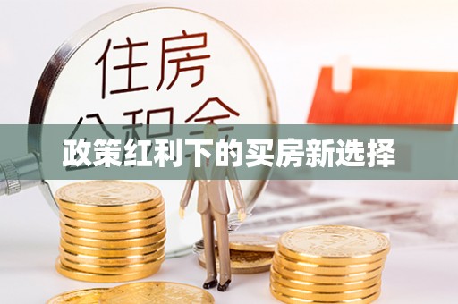 茄子河政策红利下的买房新选择