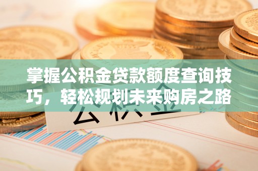 茄子河掌握公积金贷款额度查询技巧，轻松规划未来购房之路