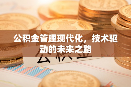 茄子河公积金管理现代化，技术驱动的未来之路